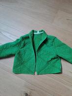 Groen reversible jasje met textuur, Kinderen en Baby's, Babykleding | Overige, Ophalen of Verzenden, Gebruikt, Onbekend, Jongetje of Meisje
