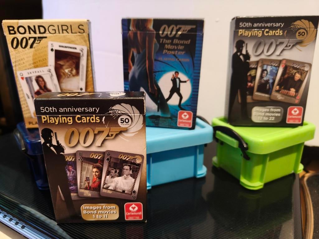 James Bond...kaartspellen..., Ophalen of Verzenden