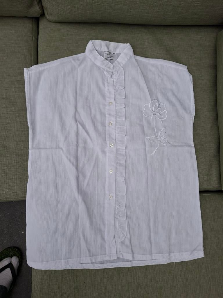 Vintage blouse uit de jaren 50 of 60 vorige eeuw, Kleding | Dames, Blouses en Tunieken, Ophalen of Verzenden, Zo goed als nieuw