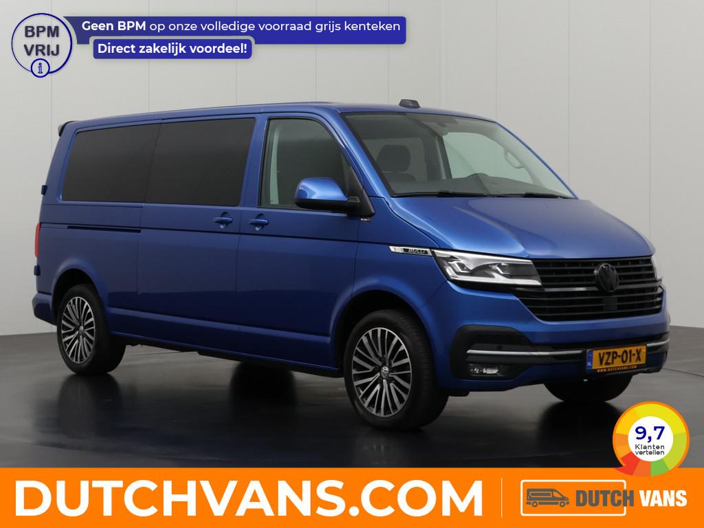 Volkswagen Transporter 2.0TDI 204PK DSG Automaat Bulli Dubbe, Auto's, Bestelauto's, Stof, Gebruikt, 4 cilinders, 2500 kg