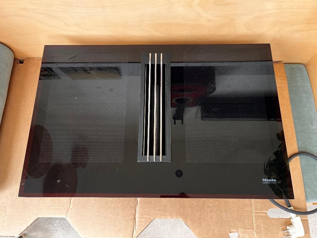 Miele inductieplaat kookplaat KMDA 7774-1 FL, Witgoed en Apparatuur, Kookplaten, Ophalen, Gebruikt, 4 kookzones, Inbouw