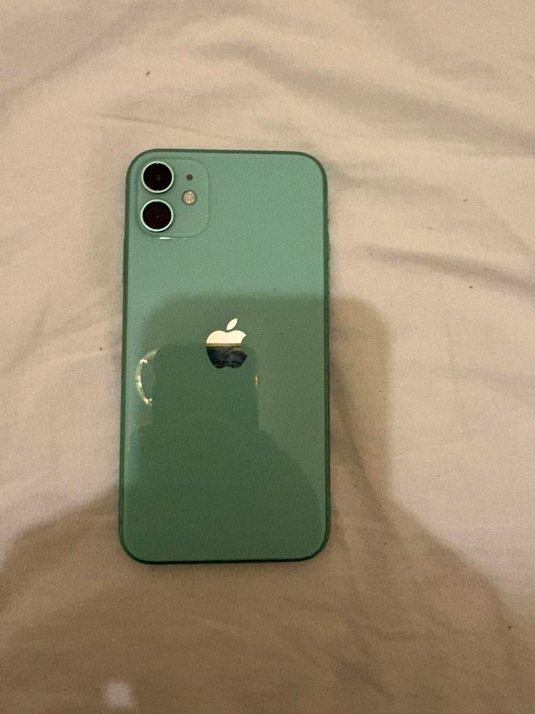Iphone 11 mint groen, Telecommunicatie, Mobiele telefoons | Apple iPhone, Zo goed als nieuw, 64 GB, Groen, IPhone 11