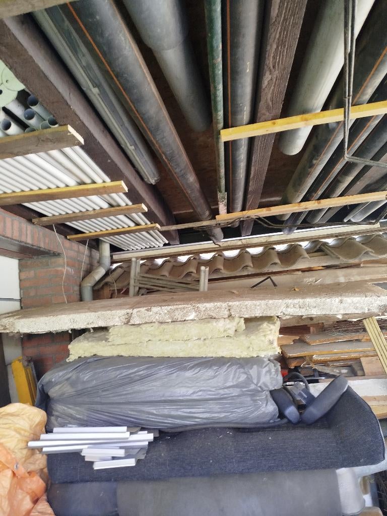 Isolatie, Ophalen, Glaswol, 4 tot 8 cm, 15 m² of meer