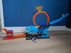 Hot Wheels City dino raccebaan, Ophalen, Racebaan, Zo goed als nieuw, Hot Wheels
