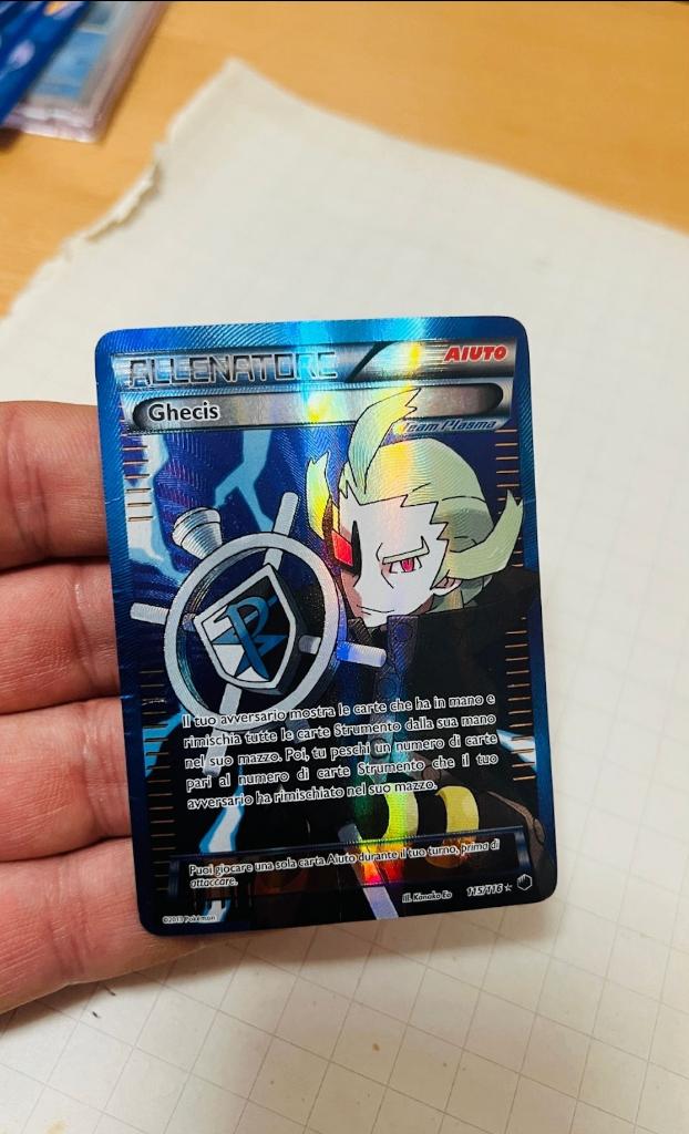 Ghetsis 115/116 Holo Plasma Freeze Pokemon, Verzenden, Zo goed als nieuw, Losse kaart, Foil