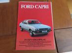 Instructieboek Ford Capri 12-1979 incl. V6-modellen, Ophalen of Verzenden
