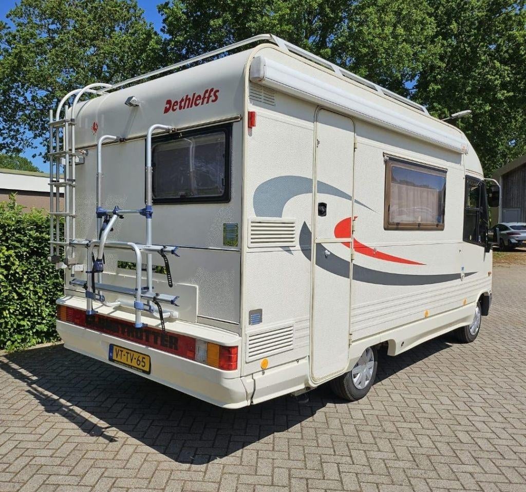 Fiat dethlef 290 Camper uit 1993 in zeer goede staat, Caravans en Kamperen, Chemisch toilet, Ringverwarming, Fiat, 7 tot 12 maanden geleden