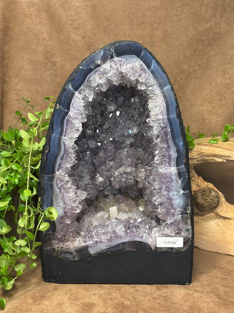Amethist geode, Verzamelen, Mineralen en Fossielen, Mineraal, Ophalen