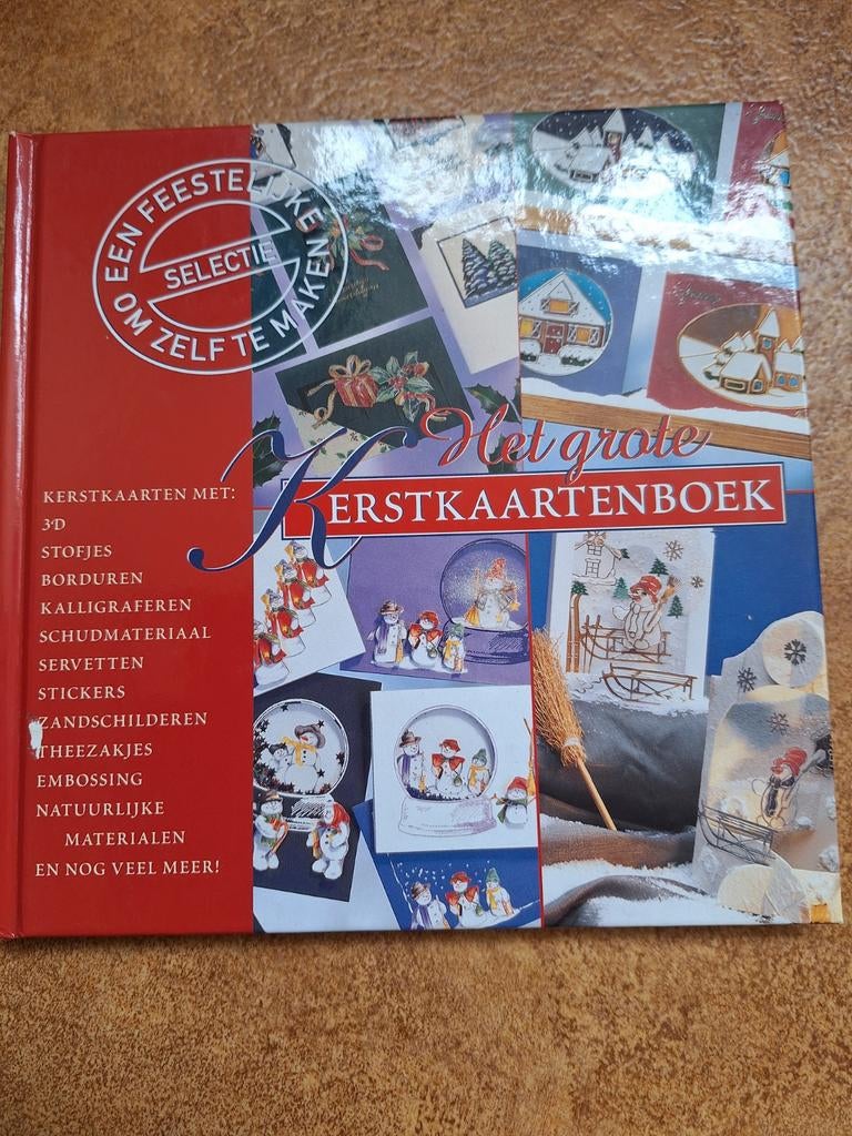 Het grote kerstkaartenboek, Boeken, Ophalen of Verzenden, Zo goed als nieuw