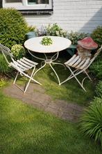 Franse brocante tuinset, Ophalen