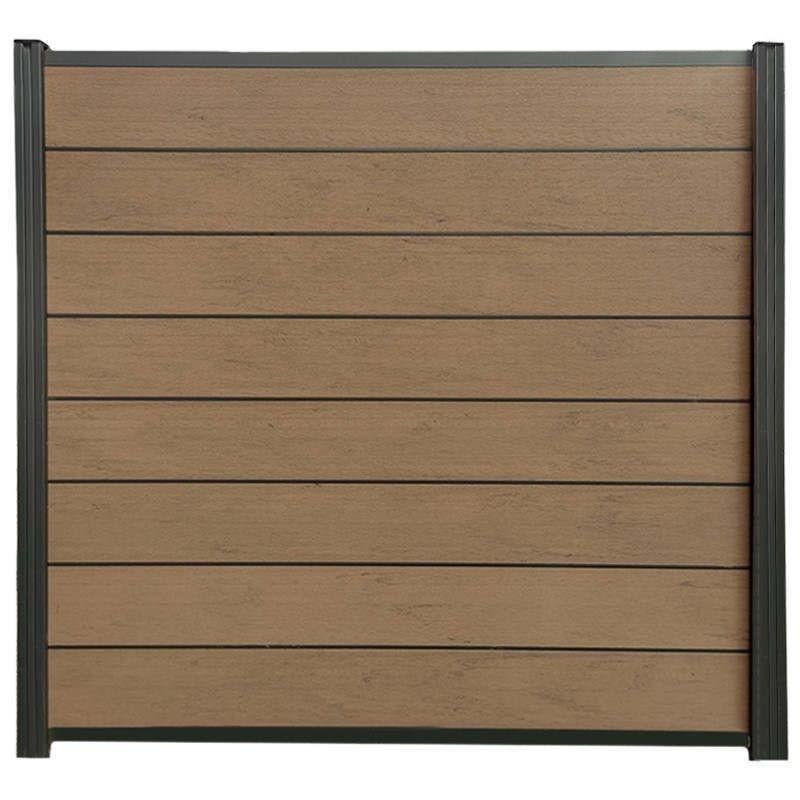 Composiet schutting-plaatsen, Ophalen, Kunststof, 1 tot 2 meter, Minder dan 3 meter