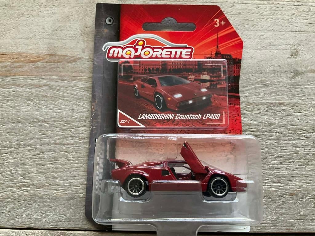 Majorette Lamborghini Countach LP400 in goede en nette staat, Ophalen of Verzenden, Zo goed als nieuw, Auto