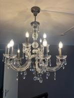 Kristallen kroonluchter van Crystolight, gekocht bij de Bije, Ophalen, Zo goed als nieuw, Glas