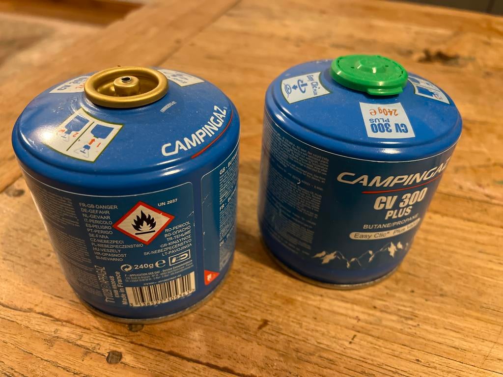 Campingaz CV 300 Plus gasflesjes (2 stuks), Caravans en Kamperen, Ophalen of Verzenden, Nieuw