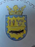 Uniek bord Potterij AmHa Haalderen - Hoogheemraadschap, Ophalen of Verzenden