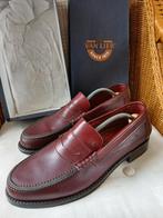 Bordeaux-rode loafers maat 8½ Van Lier. Ongedragen, Kleding | Heren, Schoenen, Loafers, Overige kleuren, Van Lier, Nieuw