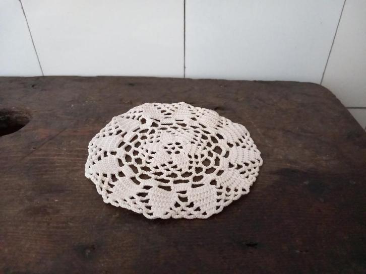 lief gehaakt kleedje Frans brocante ster droomvanger mandala, Antiek en Kunst, Curiosa en Brocante, Ophalen