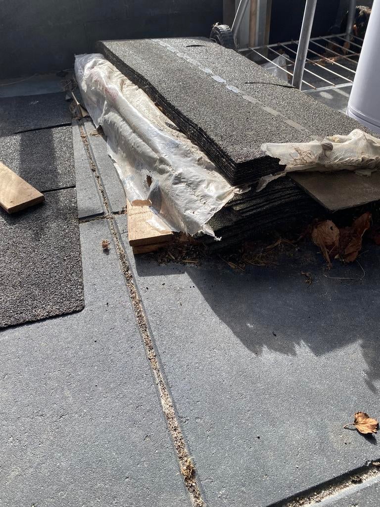 Gratis dak shingles, Ophalen, Overige materialen, Zwart, Zo goed als nieuw