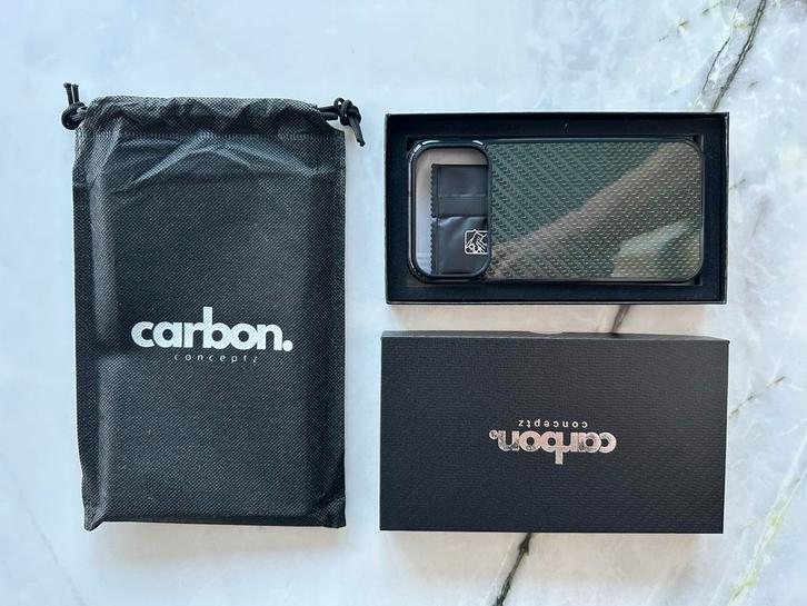 Carbon Fiber Iphone Case 17 Pro Max + 2 Screen Protectors, Telecommunicatie, Mobiele telefoons | Hoesjes en Frontjes | Samsung