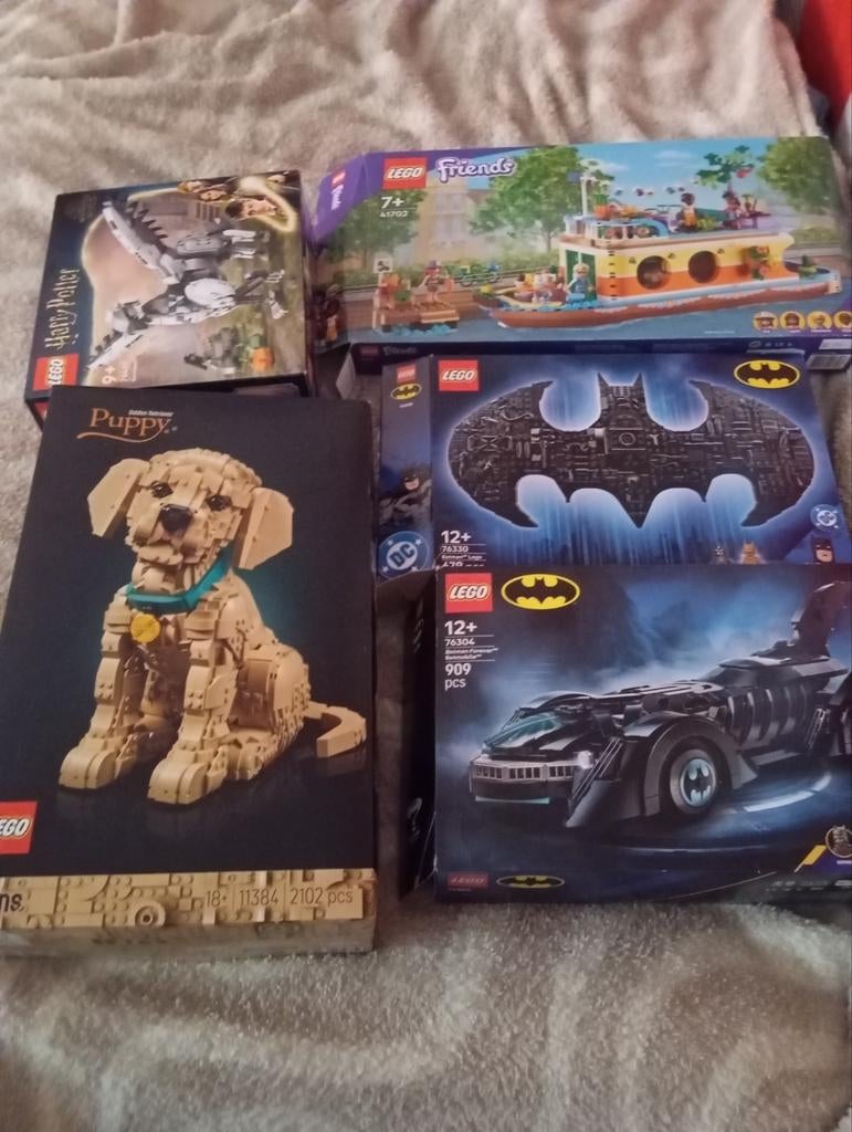 Lego dozen (leeg), Ophalen, Gebruikt, Lego