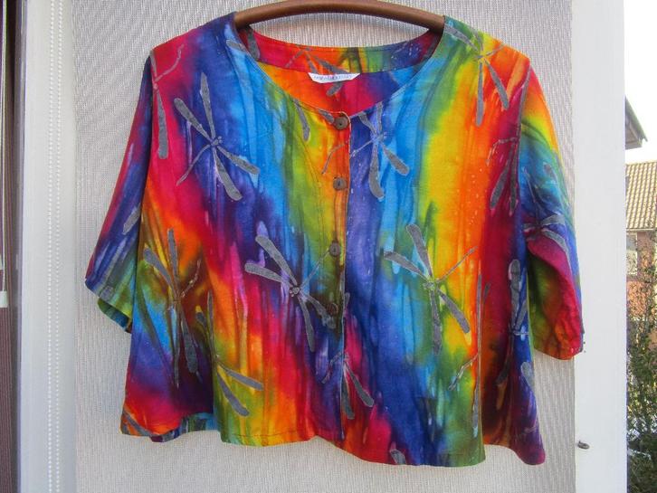 Blouse, NORMAL CRAZY mt 44, Kleding | Dames, Blouses en Tunieken, Zo goed als nieuw, Maat 42/44 (L), Overige kleuren, Ophalen of Verzenden