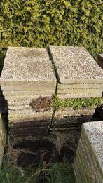 GRATIS terras tegels, Ophalen, Gebruikt, Beton, Terrastegels