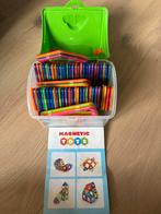 Magnetic Toys bouwset in koffer, Kinderen en Baby's, Speelgoed | Educatief en Creatief, Ophalen of Verzenden, Gebruikt, Bouwen