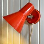 Vintage, midcentury, retro lampje, wandlampje oranje, Ophalen of Verzenden, Huis en Inrichting