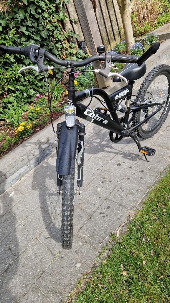 Cobra kinderfiets 22 inch, Fietsen en Brommers, Ophalen, Gebruikt, 22 inch, Versnellingen