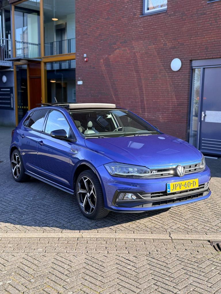 Volkswagen Polo 1.0 TSI 95pk 7-DSG 2019 Blauw, Auto's, 95 pk, Blauw, Particulier, 1080 kg
