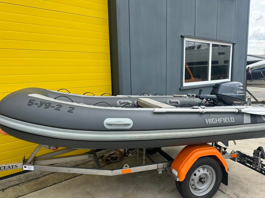 Highfield cl340 PVC aangeboden door Sirag Watersport, Watersport en Boten, Rubberboten, Nieuw, Overige merken, Aluminium, Minder dan 70 pk