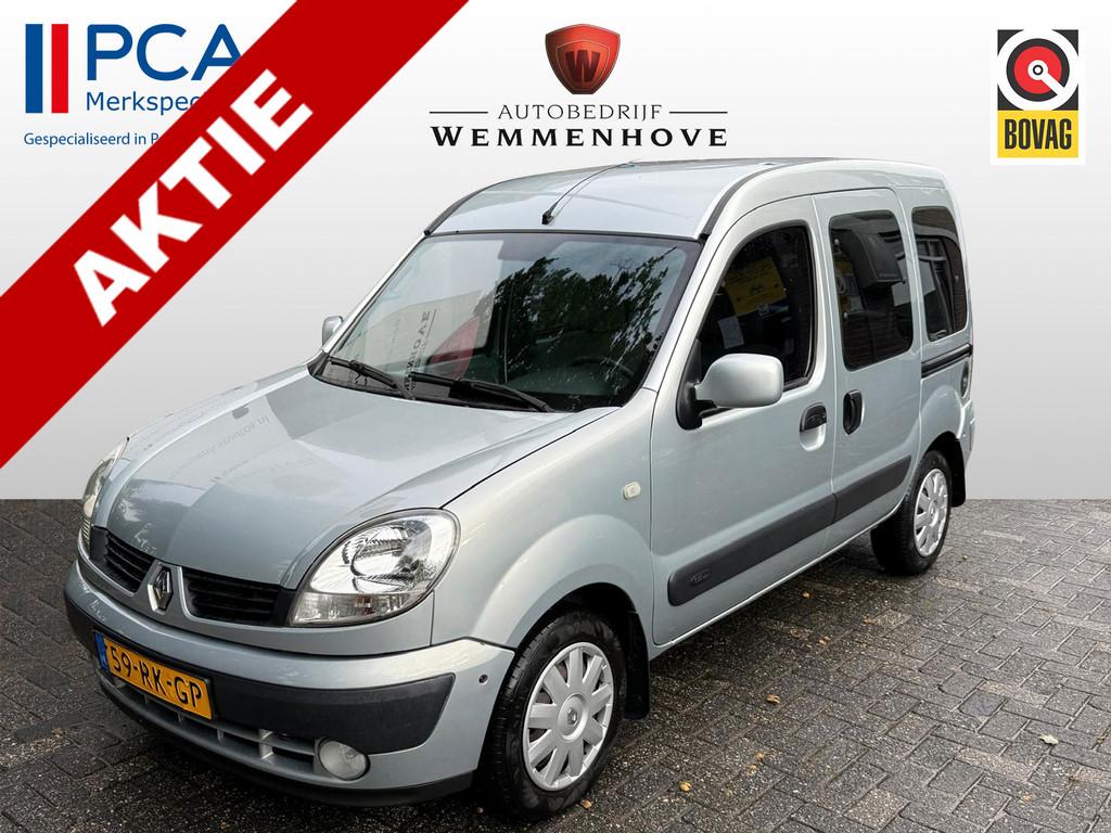 Renault Kangoo 1.6-16V Privilège Rolstoel Auto (bj 2005), Auto's, Renault, Stof, 4 cilinders, Met garantie (alle), 49 €/maand