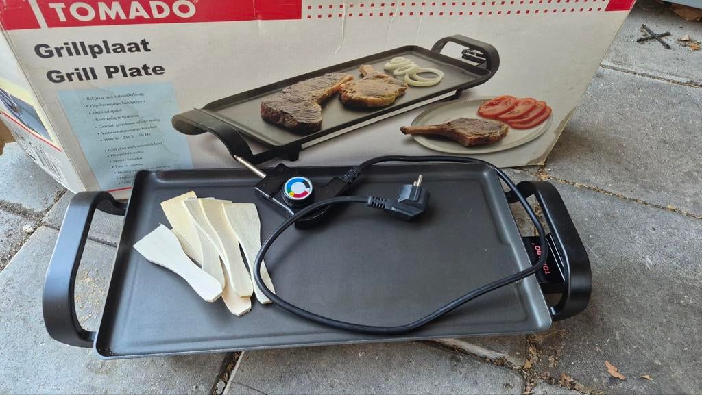 Grillplaat Tomado, Ophalen