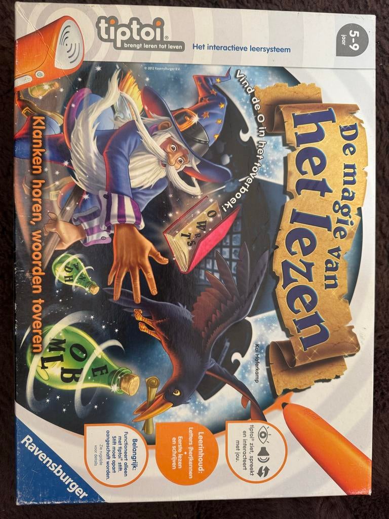 Tiptoi De Magie van het Lezen - Interactief Leersysteem, Kinderen en Baby's, Ophalen of Verzenden, Taal en Lezen