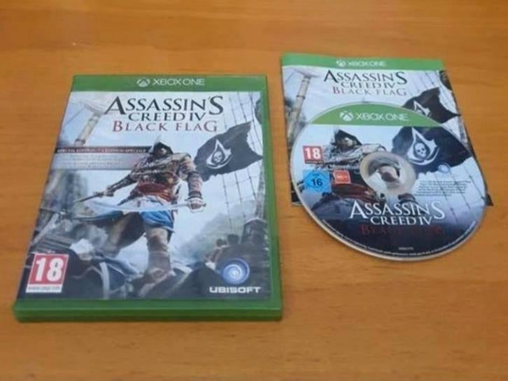 XBOX ONE | Assassin's Creed BLACK FLAG, Spelcomputers en Games, Games | Xbox One, Avontuur en Actie, Gebruikt, Vanaf 18 jaar, 1 speler
