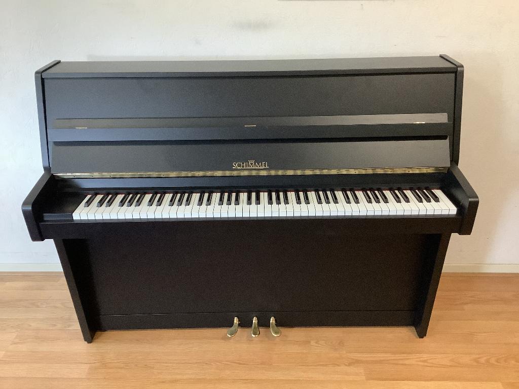 Prachtige zwarte Schimmel piano, Muziek en Instrumenten, Piano's, Ophalen, Zo goed als nieuw, Zwart, Piano