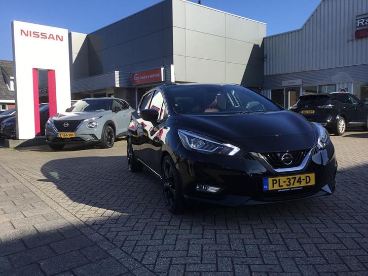 Nissan Micra 0.9 IG-T Tekna (bj 2017), Auto's, Nissan, Bedrijf, Te koop, Micra, ABS, Achteruitrijcamera, Airbags, Airconditioning