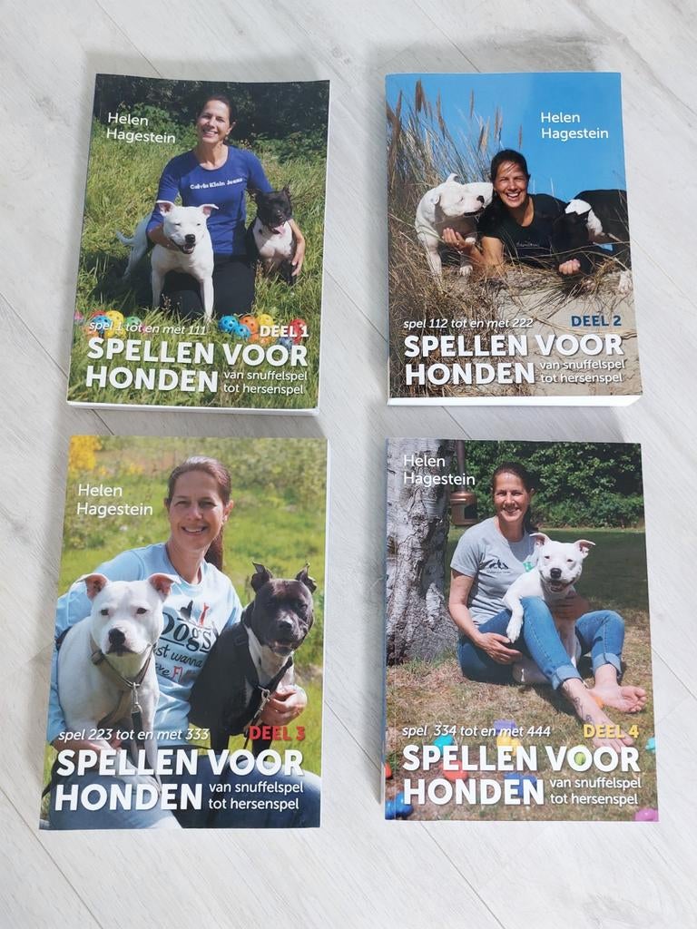 Spellen voor honden, 4 boeken, Ophalen of Verzenden, Zo goed als nieuw, Honden