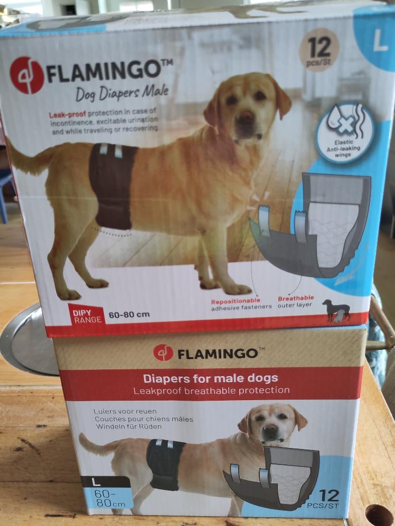 Luiers hond reu, maat L, Ophalen of Verzenden, Nieuw