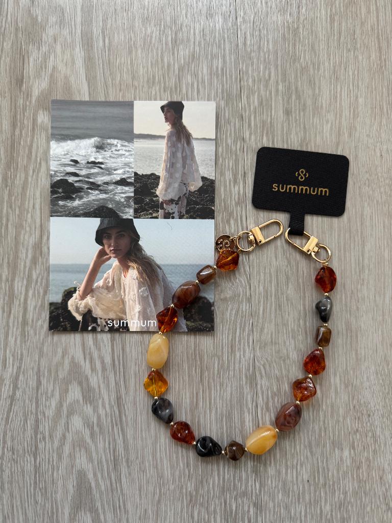 Summum telefoonkoord telefoonketting meerkleurig (nieuw), Verzenden, Nieuw, Overige typen, Overige merken