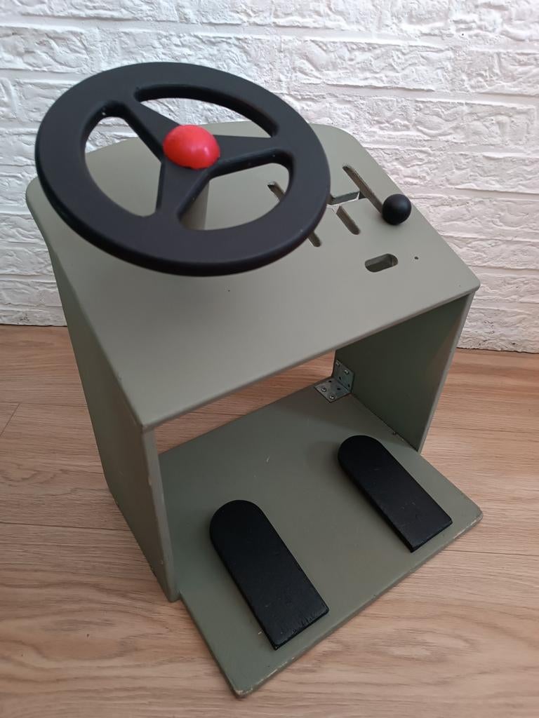 Grappig Houten Auto Speelgoed voor je Peuter - met Stuur, Ophalen