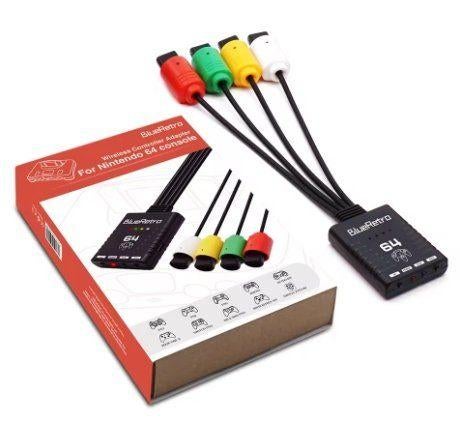 BlueRetro wireless controller adapter Nintendo 64 console, Spelcomputers en Games, Spelcomputers | Nintendo 64, Ophalen of Verzenden