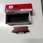 Auhagen box rijtuig met sleper lijkt op marklin 4107, Hobby en Vrije tijd, Overige merken, Wisselstroom, Wagon, Ophalen of Verzenden