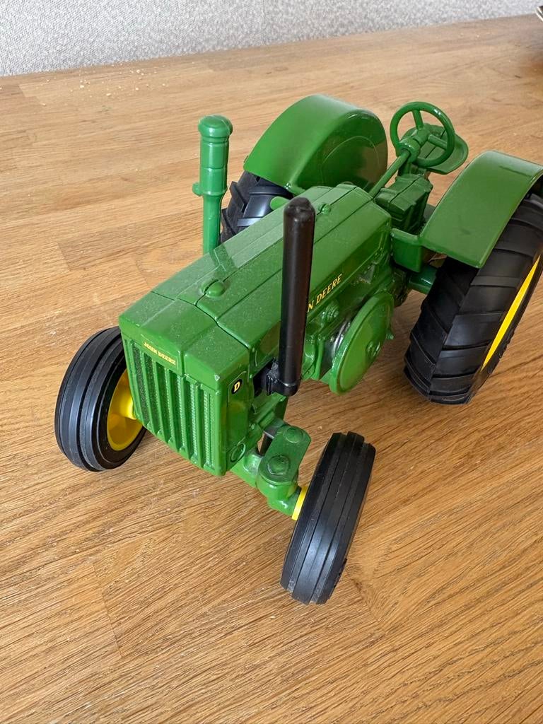 Schaalmodel John Deere Tractor Speelgoedmodel - Groen, Ophalen of Verzenden, Gebruikt