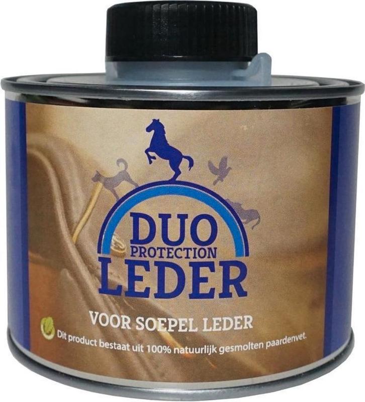 Duo Leder Duo Protection, pot 500 ml, Dieren en Toebehoren, Paarden en Pony's | Verzorgingsproducten, Nieuw, Ophalen of Verzenden