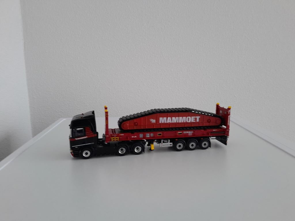 Scania Highline Mammoet Transport met Flatbed container ., Verzenden, Nieuw, Bus of Vrachtwagen, Wsi