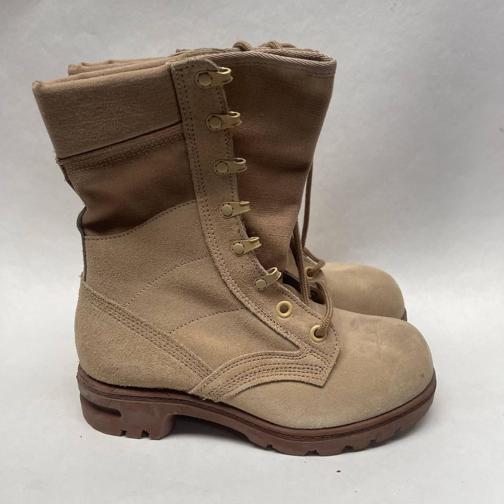 Gerba KL M92 Legerkisten Khaki Desert Suede Schoenen Maat 39