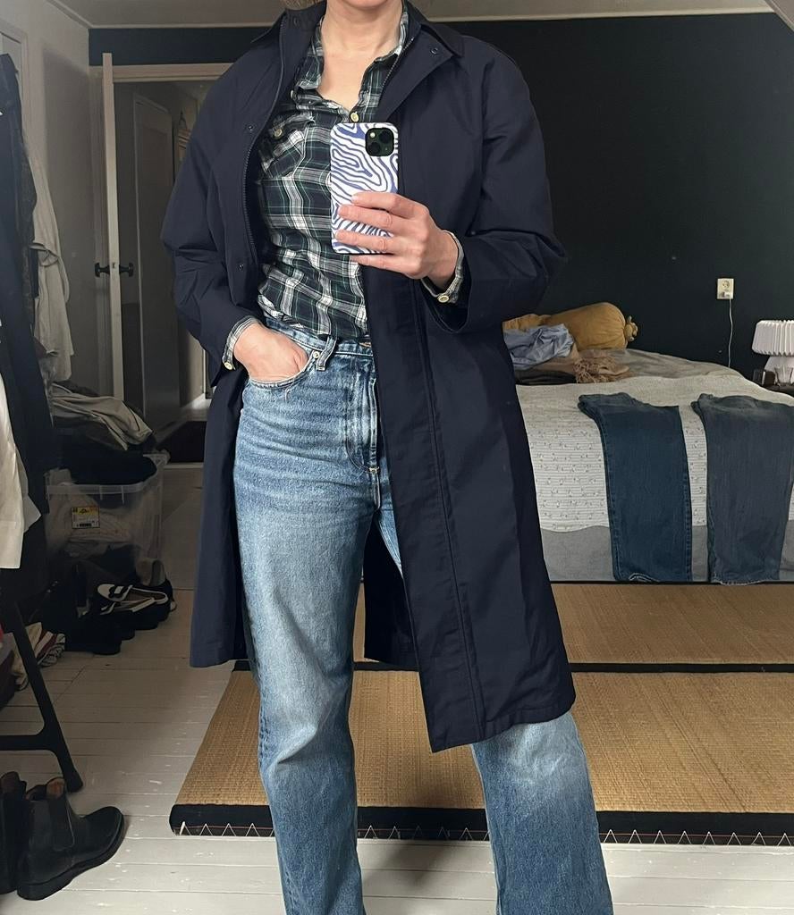 Regenjas gevoerd, Ophalen of Verzenden, Zo goed als nieuw