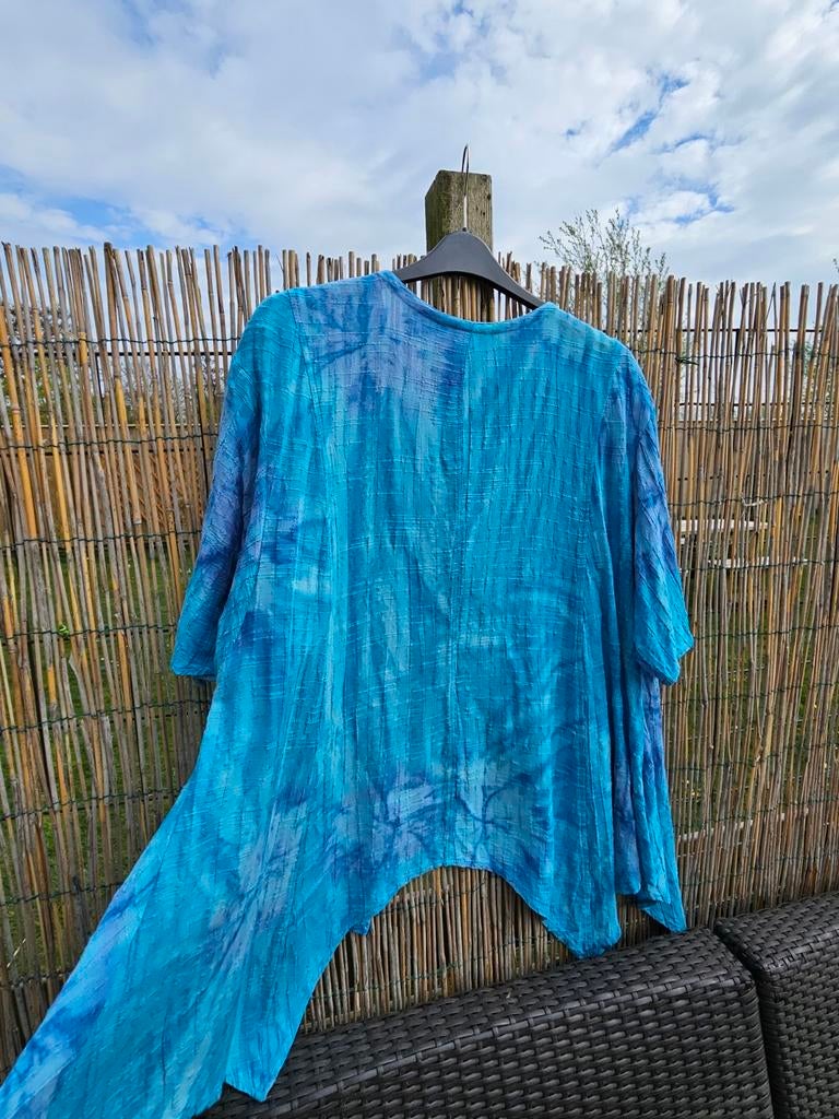Batik tuniek van Normal Crazy, Kleding | Dames, Grote Maten, Ophalen of Verzenden, Zo goed als nieuw, Blouse of Tuniek