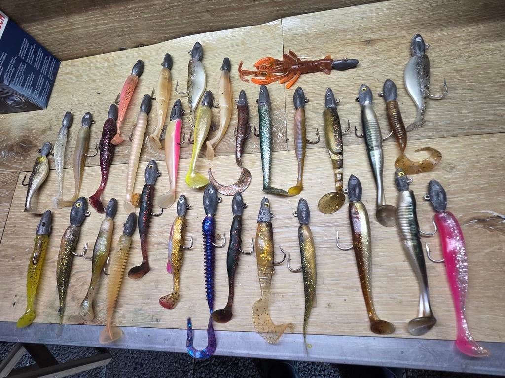 Zeebaars&snoekbaars  SHAD'S, Watersport en Boten, Hengelsport | Roofvissen, Ophalen of Verzenden, Nieuw, Overige typen